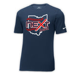 Next Level Baseball 2021 Ohio Crest Nike Premium Soft T-shirt