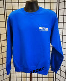 Pro-Filer Made in USA Eyes Crewneck Sweatshirt - Blue