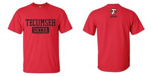 Tecumseh Arrows Ladies Soccer Tourney T-shirt - RED